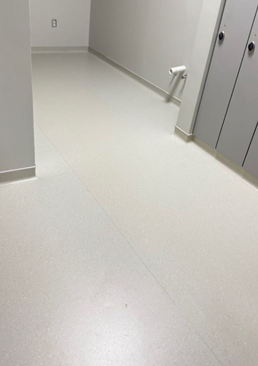 Sheet Vinyl, Flash Cove and Heat Welding