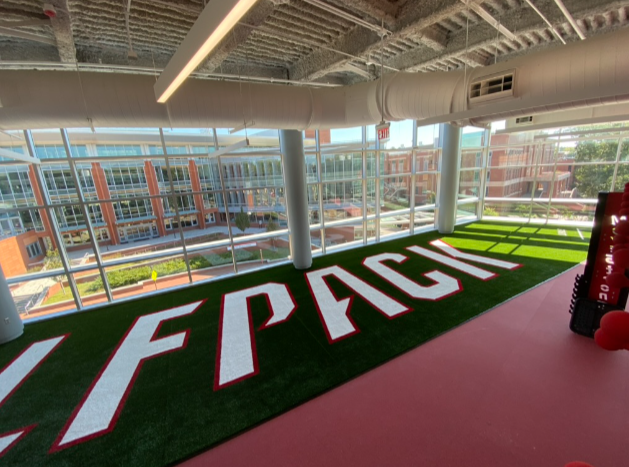 Rubber flooring and specialty surfaces